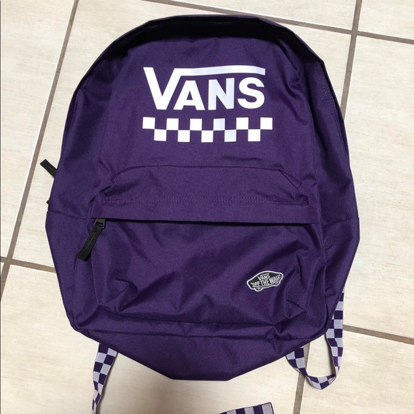 purple vans backpack